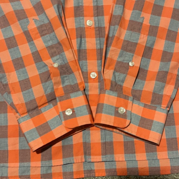 Old Navy Men’s XL Coral & Grey Shirt. - Picture 4 of 5